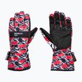 Moteriškos snieglenčių pirštinės ROXY Cynthia Rowley true black/white/red 7