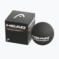 Squasho kamuolys HEAD Tournament Squash Ball juodas