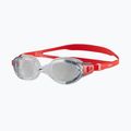 Speedo Futura Biofuse Flexiseal lavos raudonos/skaidrios spalvos plaukimo akiniai 68-11313B991 5