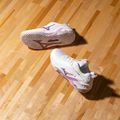 Mizuno Wav Stealth Neo 2 rankinio bateliai white / navy peony / peach parfait 13