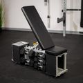Rinkinys TREXO Suolelis Storage + Hanteliai Hex juodas 2