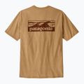 Vyriški marškinėliai Patagonia Boardshort Logo Pocket Responsibili talon gold 3