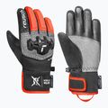 Vaikiškos slidinėjimo pirštinės Reusch Worldcup Warrior R-Tex XT Junior black/silver/fluorescent red