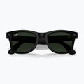 Akiniai su kamera Ray-Ban Meta Wayfarer matte black/trs g.green 9