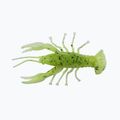 Relax Crawfish 2 Laminuotas guminis masalas 4 vnt Chartreuse juoda jumbo blizgutė balta CRF2