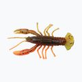 Relax Crawfish 2 Laminuotas guminis masalas 4 vnt arbūzas-raudonas juodas blizgutis oranžinis CRF2