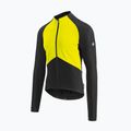 Vyriškas ASSOS Mille GT Spring fluorescencinės geltonos spalvos dviratininko džemperis 2