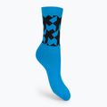 ASSOS Monogram dviratininkų kojinės cyber blue