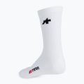 ASSOS RS Targa holy baltos dviratininko kojinės 2