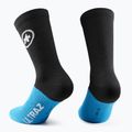 ASSOS Ultraz 3/3 Winter Evo dviratininkų kojinės juodos spalvos 2