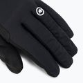 ASSOS RS Targa juodos dviratininkų pirštinės 4