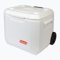 Coleman 50QT jūrinis kelioninis aušintuvas ant ratukų, baltas 3000005137 3