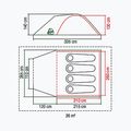 Coleman Kobuk Valley 4 Plus žalia 4 asmenų kempingo palapinė 2000030281 2