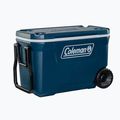 Coleman 62Qt šaldytuvas ant ratukų 58 l tamsiai mėlyna 2000037213 2