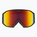 Slidinėjimo akiniai Cairn Frost Pure mat black red 2