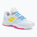 Moteriški teniso bateliai Babolat 21 Propulse Fury AC white/sulphur spring