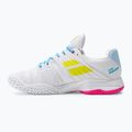 Moteriški teniso bateliai Babolat 21 Propulse Fury AC white/sulphur spring 10