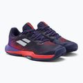 Babolat 22 Jet Mach 3 Clay blue tape vaikiški teniso bateliai 33S22730 5