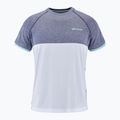 Babolat vyriški teniso marškinėliai Play Crew Neck white and blue 3MTE011