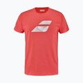 Babolat vyriški marškinėliai Exercise Big Flag poppy red heather