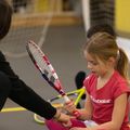 Babolat B Fly 19 vaikiška rožinės ir baltos spalvų teniso raketė 140484 7
