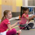 Babolat B Fly 19 vaikiška rožinės ir baltos spalvų teniso raketė 140484 8