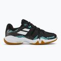 Vyriški badmintono batai Babolat Shadow Spirit black/light blue 2