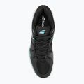 Vyriški badmintono batai Babolat Shadow Spirit black/light blue 5
