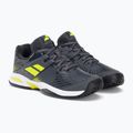 Babolat Propulse All Court vaikiški tamsiai pilki teniso bateliai 32S23478 4