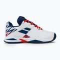 Vaikiški teniso bateliai Babolat Propulse All Court white/estate blue 2