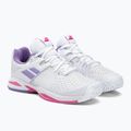 Babolat Propulse All Court vaikiški teniso bateliai balti 32S23884 4