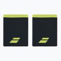 Apyrankės Babolat Logo Jumbo Wristband 2 vnt. black/aero