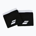 Riešo juostos Babolat Logo Wristband 2 vnt. black/white