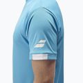 Vyriški marškinėliai Babolat Play Crew Neck cyan blue 5