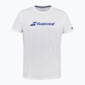 Vaikiški marškinėliai Babolat Exercise Babolat Jr white/white