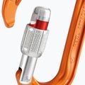 Petzl Attache karabinas oranžinis M38A SL 3