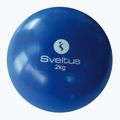 Medicininis kamuolys Sveltus Weighted 2 kg blue