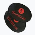 Sveltus slystantys treniruočių diskai 2 vnt. juodi 0803
