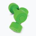 Hantelių rinkinys 1 kg Sveltus Cement Dumbbell 2 pcs green