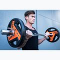 Grifas lenktas Sveltus Ez Curl Bar + 2 Spring Collars chrome 4