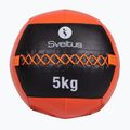 Medicininis kamuolys Sveltus Wall Ball 5 kg black/red