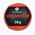 Medicininis kamuolys Sveltus Wall Ball 9 kg black/red