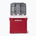 Turistinis šaldytuvas Igloo Latitude 60 Roller 56 l industrial red/ meteorite 14