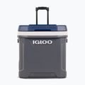 Turistinis šaldytuvas Igloo Maxcold Latitude 62 Qt Roller 59 l carbonite/ aegean sea