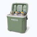 Turistinis šaldytuvas Igloo Ecocool Latitude 30 eco gray/vintage green/black 6