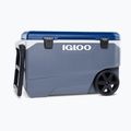 Turistinis šaldytuvas Igloo Maxcold Latitude 90 Qt Roller 85 l carbonite/aegean sea 3