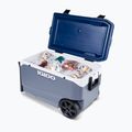 Turistinis šaldytuvas Igloo Maxcold Latitude 90 Qt Roller 85 l carbonite/aegean sea 9