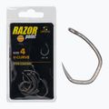 Carp Spirit V-Curve Barbless kabliukai pilkos spalvos ACS350096 3