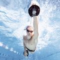 Arena Elite rankinis irklas rožinės/juodos spalvos plaukimo irklas 4