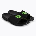Vyriškos arena Spice Hook black acid/lime šlepetės 5